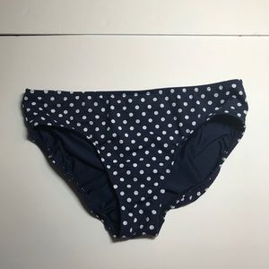 Lands’ End polka dot swim bottoms